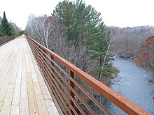 Minnesota bike trail